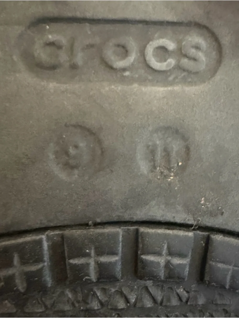 CROCS‎ Men's Black Slip-On Work Loafers Size 9